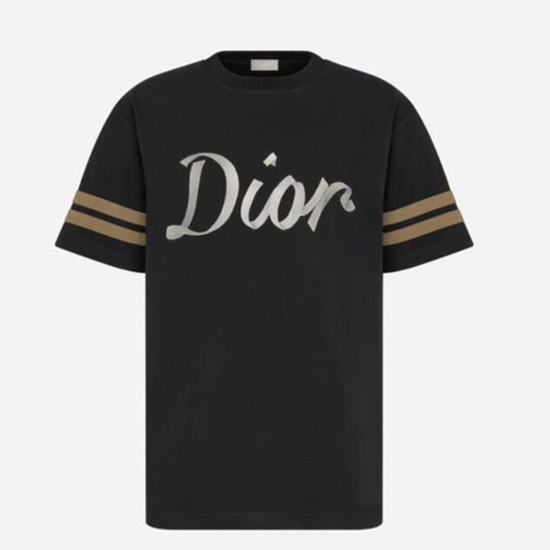 新品☆22SS DIOR ディオール 刺繍 ブランドロゴ ナンバリング Tシャツ ...