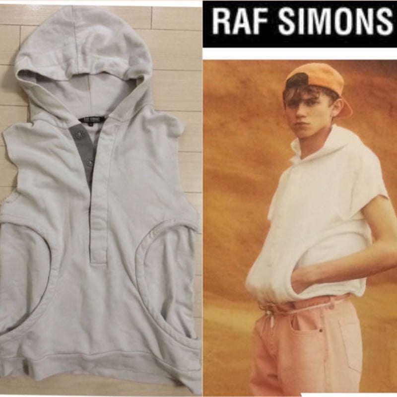 ラフシモンズ RAFSIMONS パーカー レア-