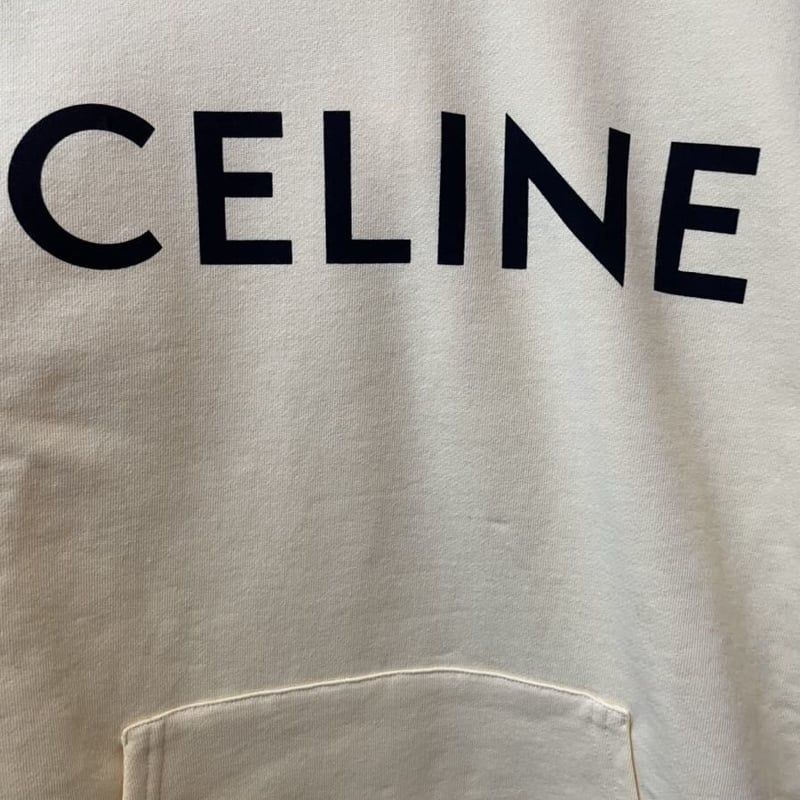 新品☆21SS☆CELINE Hedi Simane セリーヌ ブランドロゴ パーカー ...