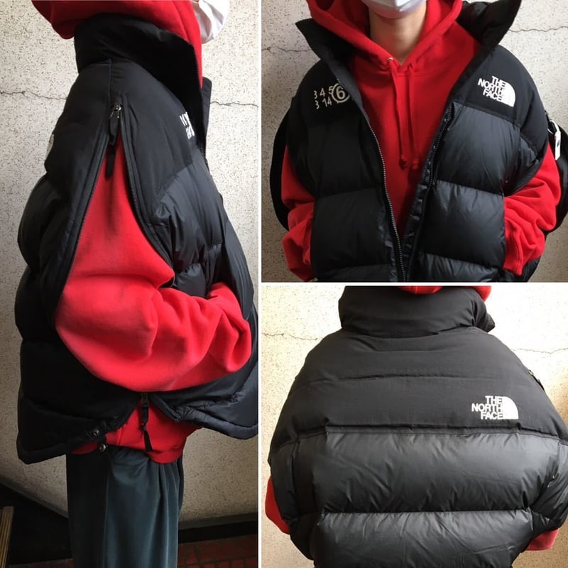 MM6 x TNF ヌプシスカーフ the north face-