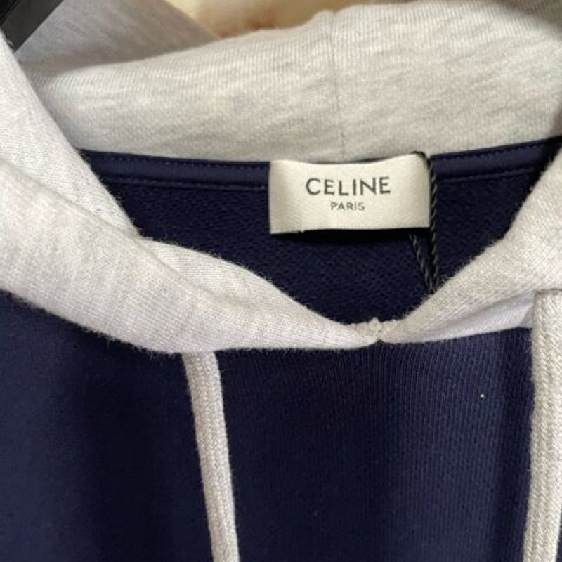 本日限定セール35000円　CELINE　ツートーン　パーカー S