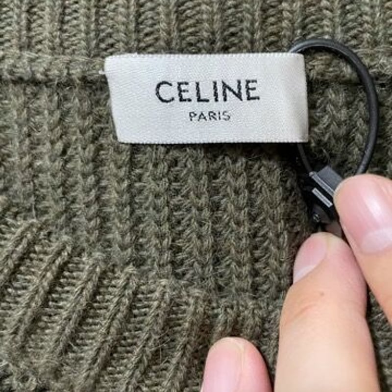 即完売!新品☆21FW☆CELINE Hedi Simane セリーヌ ブランドロゴ