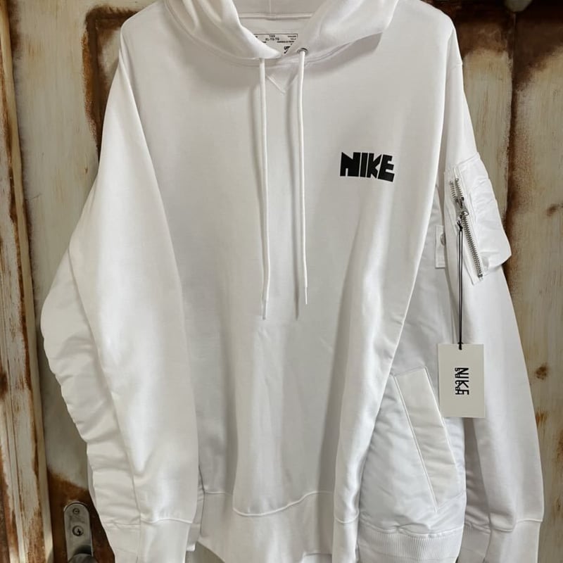 新品タグ付☆sacai サカイ ×NIKE ナイキ Hoodie MA-1 ボンバー