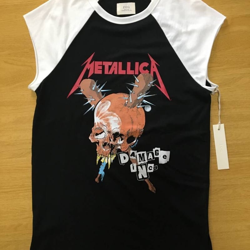 新品タグ付き SS16 FOG FEAR OF GOD METALLICA コラボ カットオフ