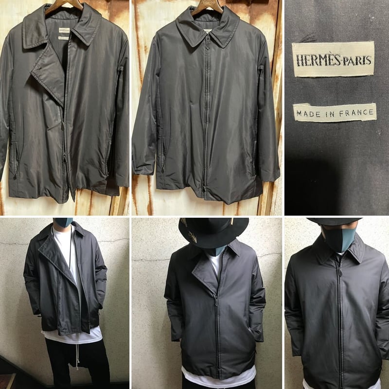 HERMES by MartinMargiela エルメス マルジェラ期 2WAY 中綿 シル...