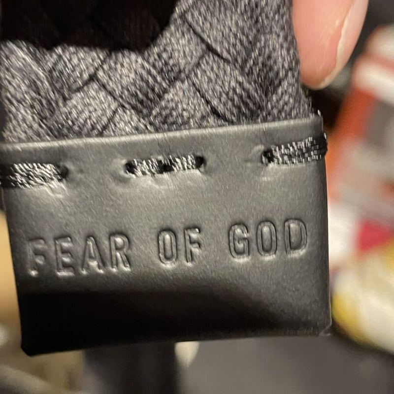 FEAR OF GOD / ZEGNA Wネーム-