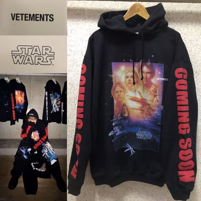 VETEMENTS × STAR WARS パーカー　sサイズ