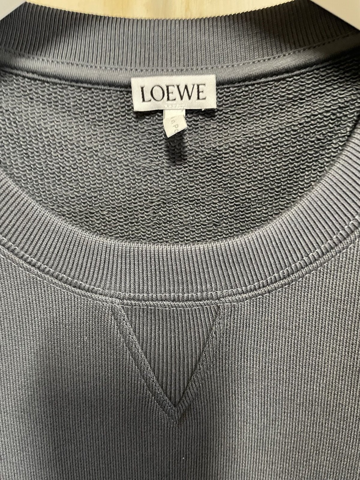 LOEWE アナグラム刺繍トレーナー-