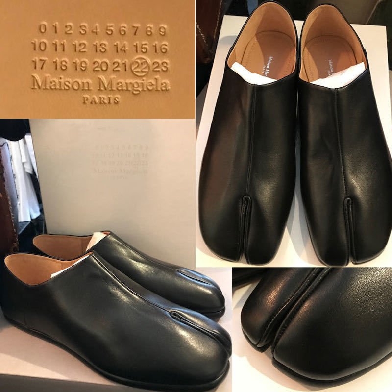 サイズ42☆新品☆MAISON MARGIELA メゾンマルジェラ レザー 足袋