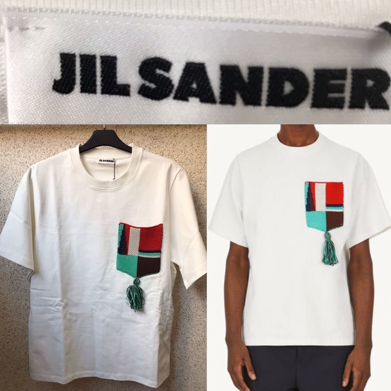 正規新品 22SS JIL SANDER ジルサンダー ロゴ Tシャツ