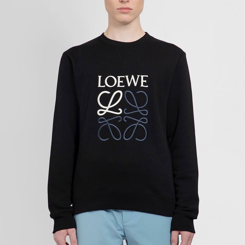 新品未使用LOEWE ロエベ アナグラム 刺繍ロゴスウェットxl09