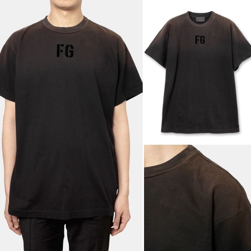 FEAR OF GOD 7th フィアオブゴッド　Tシャツ ブラック　黒　M