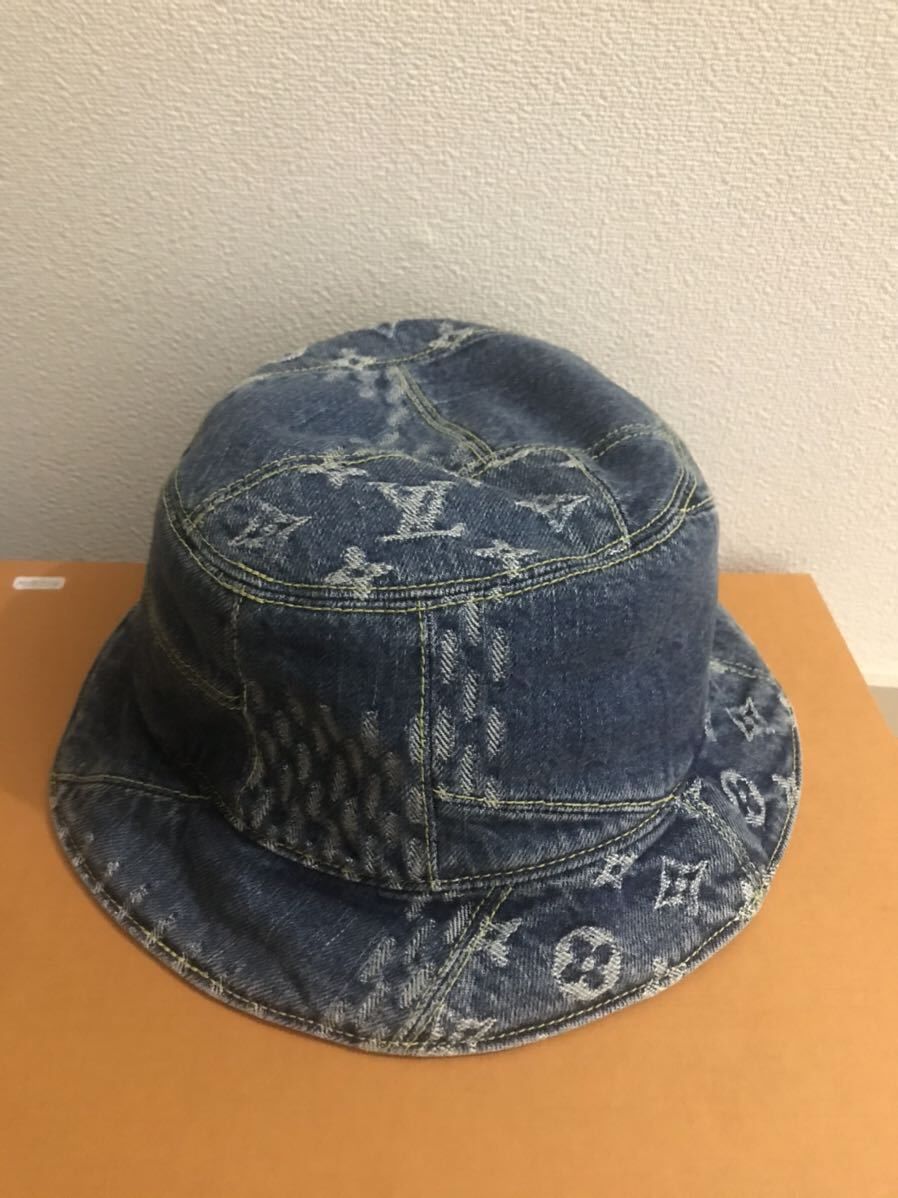 新品 Louis Vuitton NIgo ルイヴィトン コラボ デニム バケットハット ...