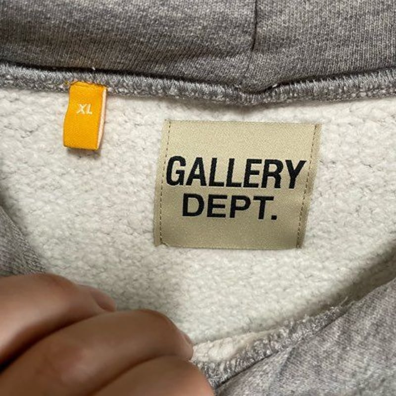 ギャラリーデプト GALLERY DEPT  MONTECITO-FRENCH LOGO ロゴプリントジップアップブルゾン メンズ XL