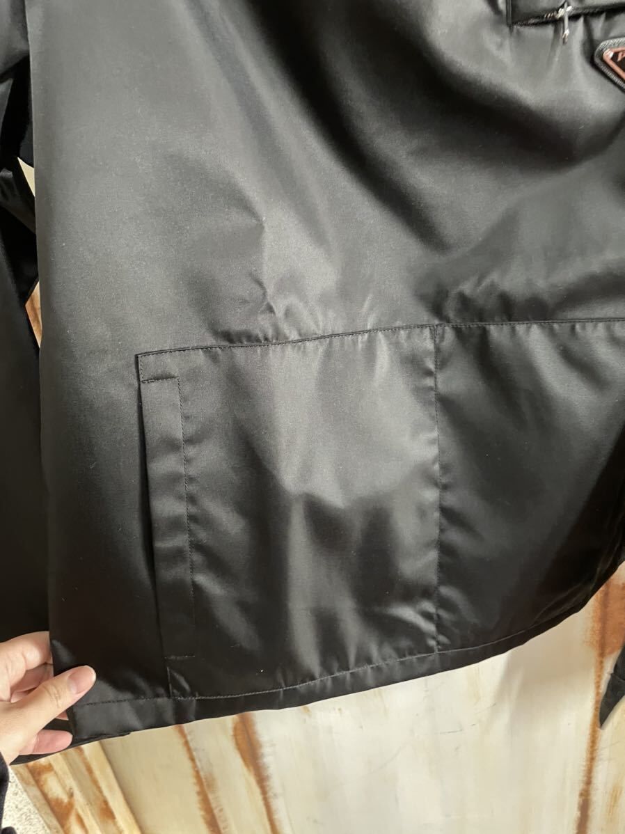 新作☆PRADA Re Nylon プラダ ブルゾンジャケット プルオーバー ボート