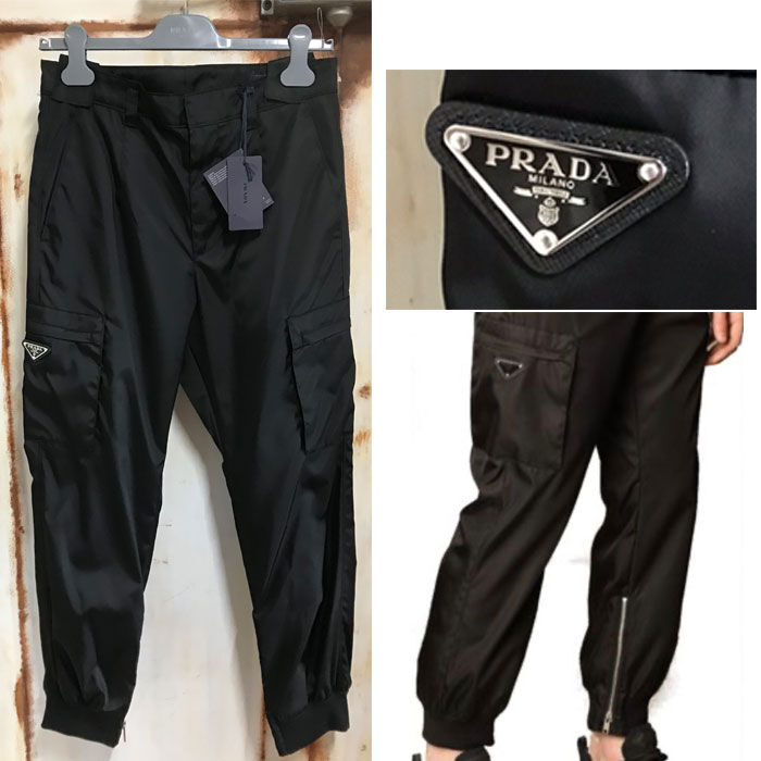 新品タグ付き PRADA プラダ イージーカーゴ ナイロン パンツ 新品タグ付き PRADA プラダ イージーカーゴ ナイロン パンツ