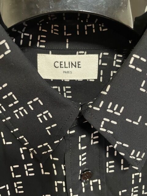 新品☆CELINE セリーヌ ドラッグストアカラー デジタルプリント ルーズ ...