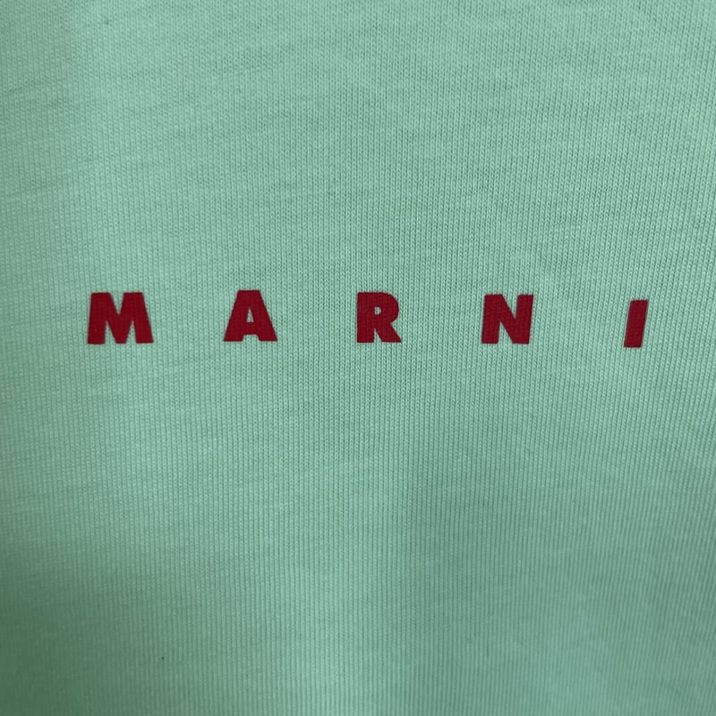 MARNI（マルニ）ブランドロゴプリントフロンドジップパーカー