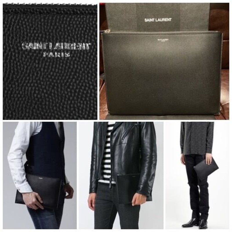 新品・未使用】Saint Laurent タブレットケース クラッチバッグ - その他