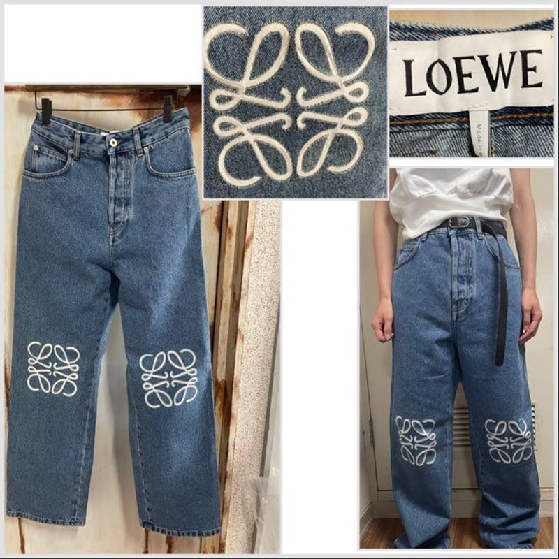 新作☆LOEWE ロエベ アナグラム バギージーンズ デニム | SOHOO 新作☆LOEWE ロエベ アナグラム バギージーンズ デニム | SOHOO