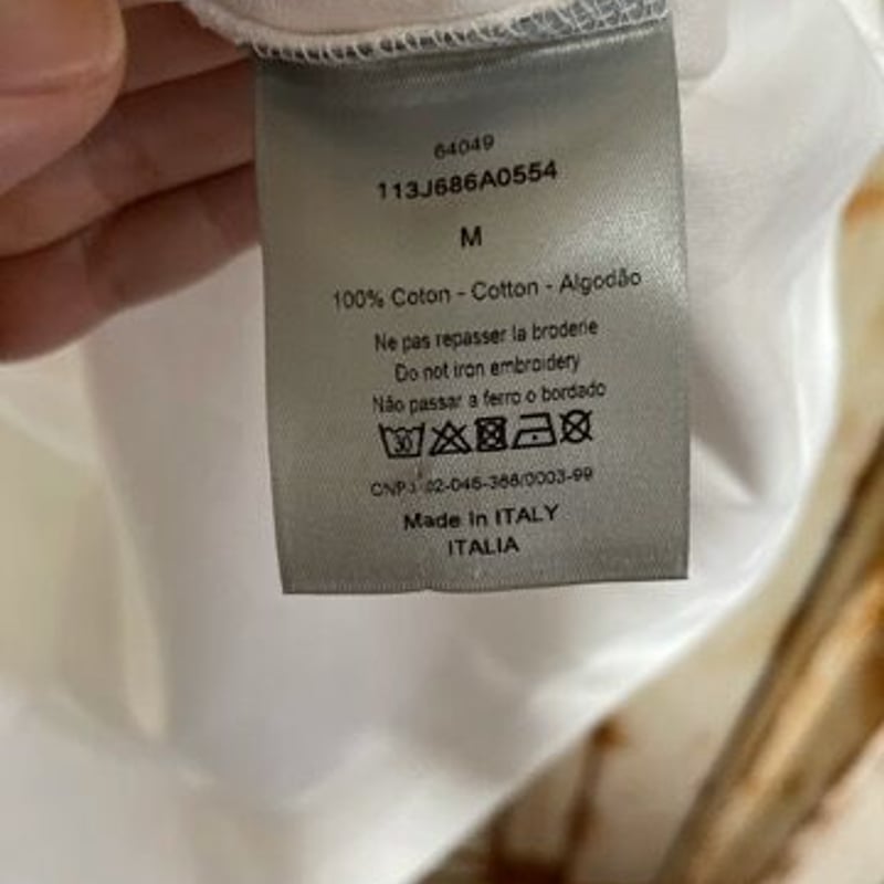 国内完売品!新品☆DIOR FLOWERS ディオール ブランドロゴ 刺繍 国内完売品!新品☆DIOR FLOWERS ディオール ブランドロゴ 刺繍
