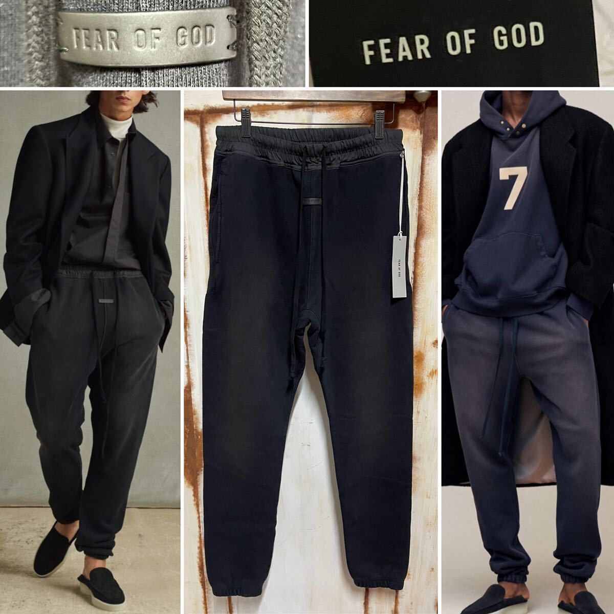 貴重S☆新品タグ付 Fear of God 7th collection フィアオブゴッド T...