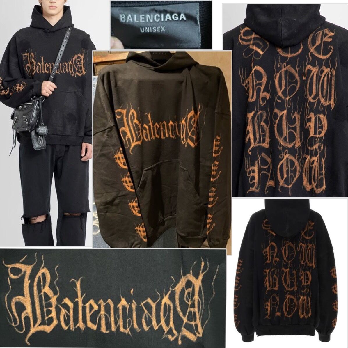 新品☆BALENCIAGA HEAVY METAL バレンシアガ パーカー HOODIE |...