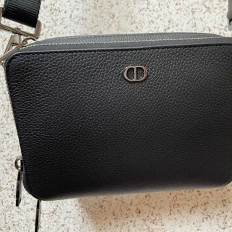 新品付属品あり☆DIOR ディオール ストラップポーチ CD ICON グレ