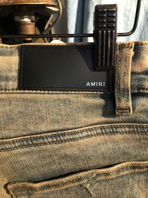新品タグ付き☆AMIRI アミリ トラック インディゴ デニム パンツ