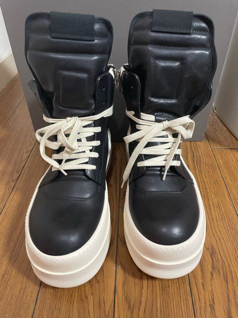新作 RICK OWENS MEGA BUMPER GEOBASKET SNEAKERS リッ 新作 RICK OWENS MEGA BUMPER GEOBASKET SNEAKERS リッ