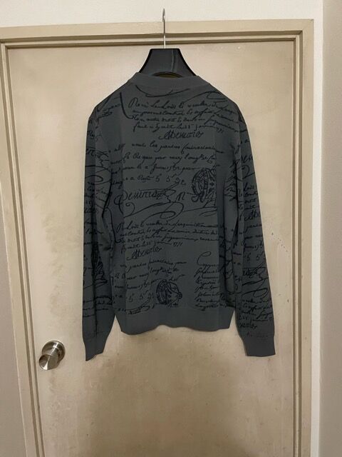 新品タグ付☆完売☆BERLUTI べルルティ 総柄 scritto スクリット