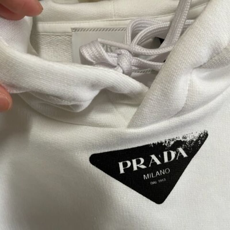 プラダ　PRADA 正規品　パーカー　フーディー　S