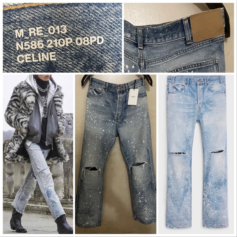 新品タグ付☆21SS☆CELINE by Hedi Simane セリーヌカート ジーンズ