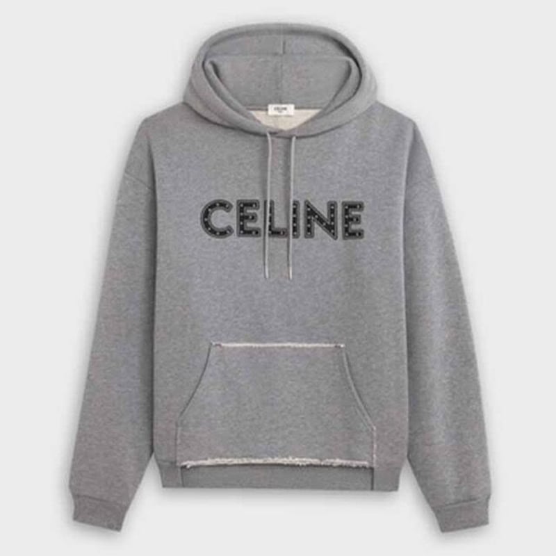 貴重XLサイズ☆CELINE セリーヌ スタッズ付き ブランドロゴ ルーズ ...