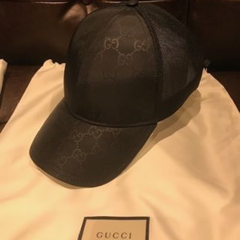 新品タグ付き☆Gucci グッチ モノグラム GGロゴ メッシュキャップ 帽子