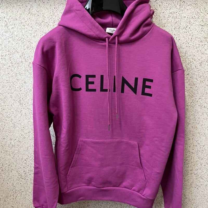 新品☆21SS☆CELINE Hedi Simane セリーヌ ブランドロゴ パーカー