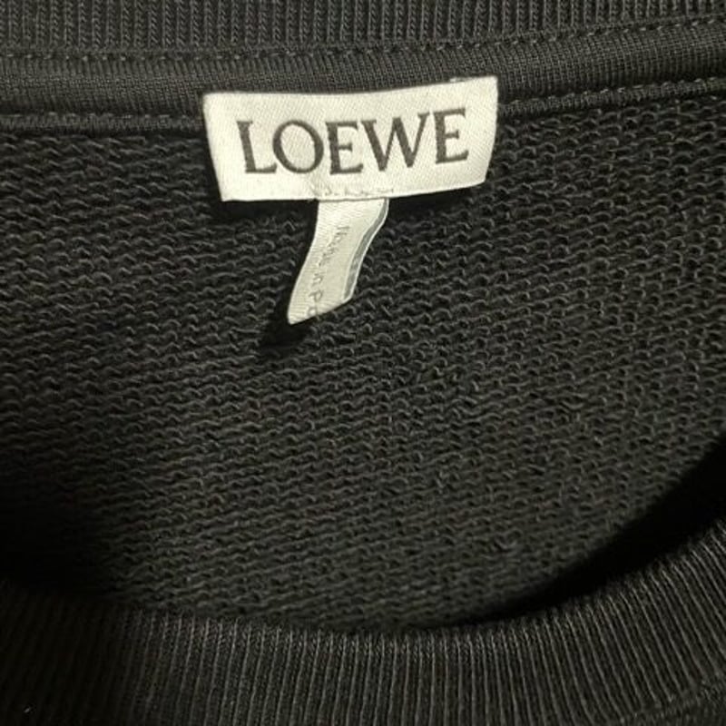 新品未使用LOEWE ロエベ　アナグラム　刺繍ロゴスウェットxl016