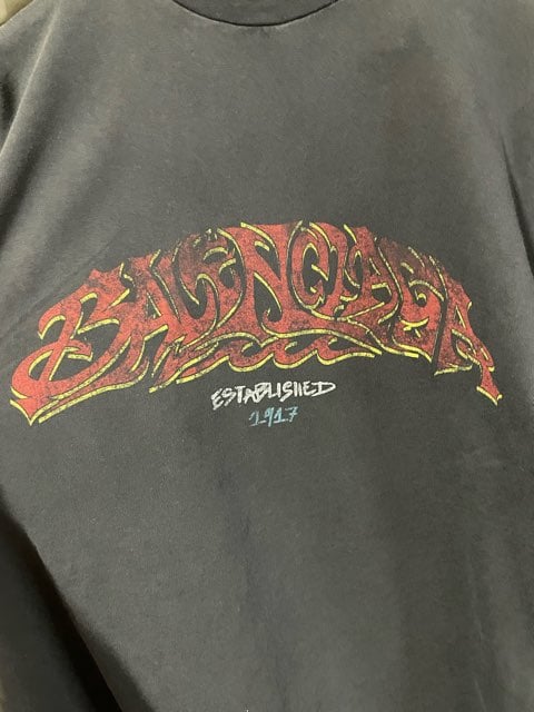BALENCIAGA バレンシアガ OFFSHORE ロングスリーブ Tシャツ BALENCIAGA バレンシアガ OFFSHORE ロングスリーブ Tシャツ