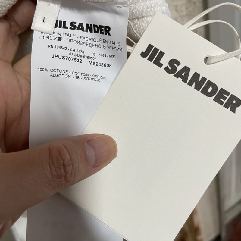 Sサイズ☆タグ付き☆ JIL SANDER ジルサンダー ブランドロゴ