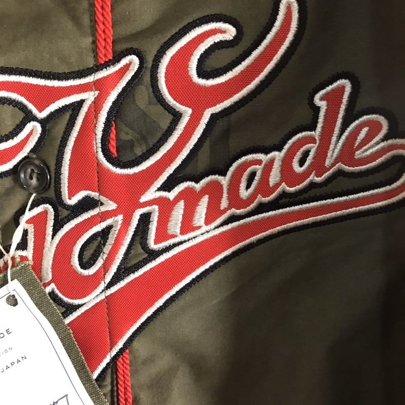 新品タグ付き☆Ready Made レディメイド ベースボールシャツ 新品タグ付き☆Ready Made レディメイド ベースボールシャツ