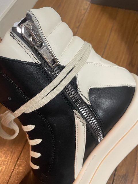 新作 RICK OWENS MEGA BUMPER GEOBASKET SNEAKERS リッ 新作 RICK OWENS MEGA BUMPER GEOBASKET SNEAKERS リッ