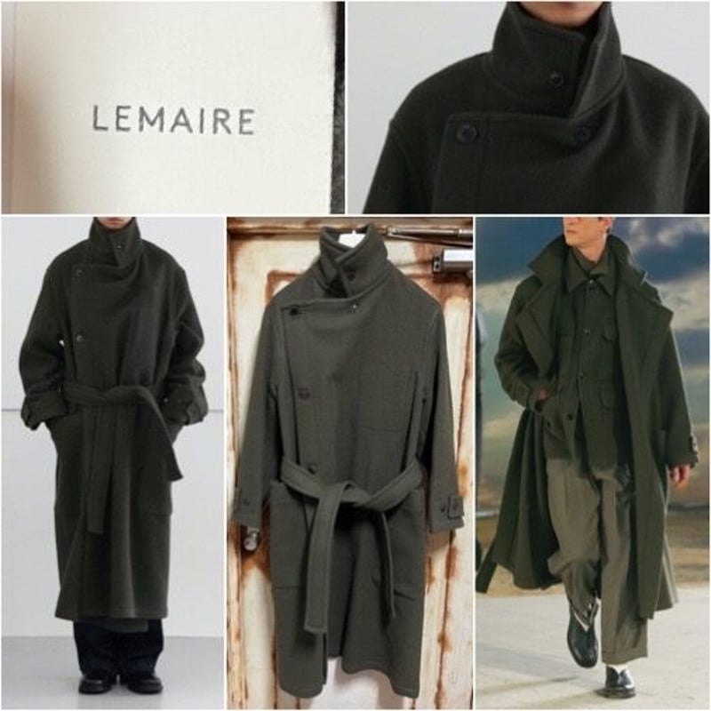 LEMAIRE ルメール 22AW WRAP COAT ラップコート - ロングコート