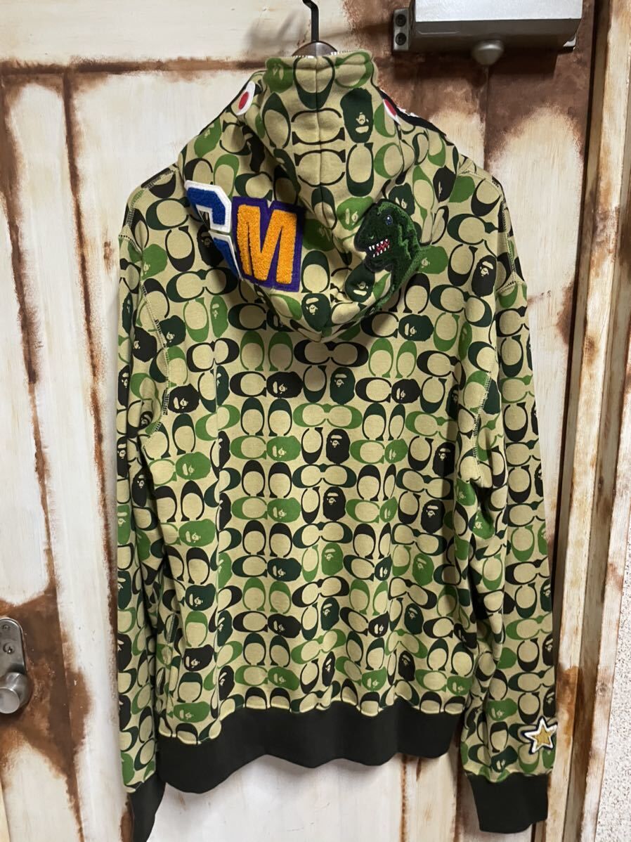 貴重XLサイズ新品 A BATHING APE × Coach アベイシングエイプ ...