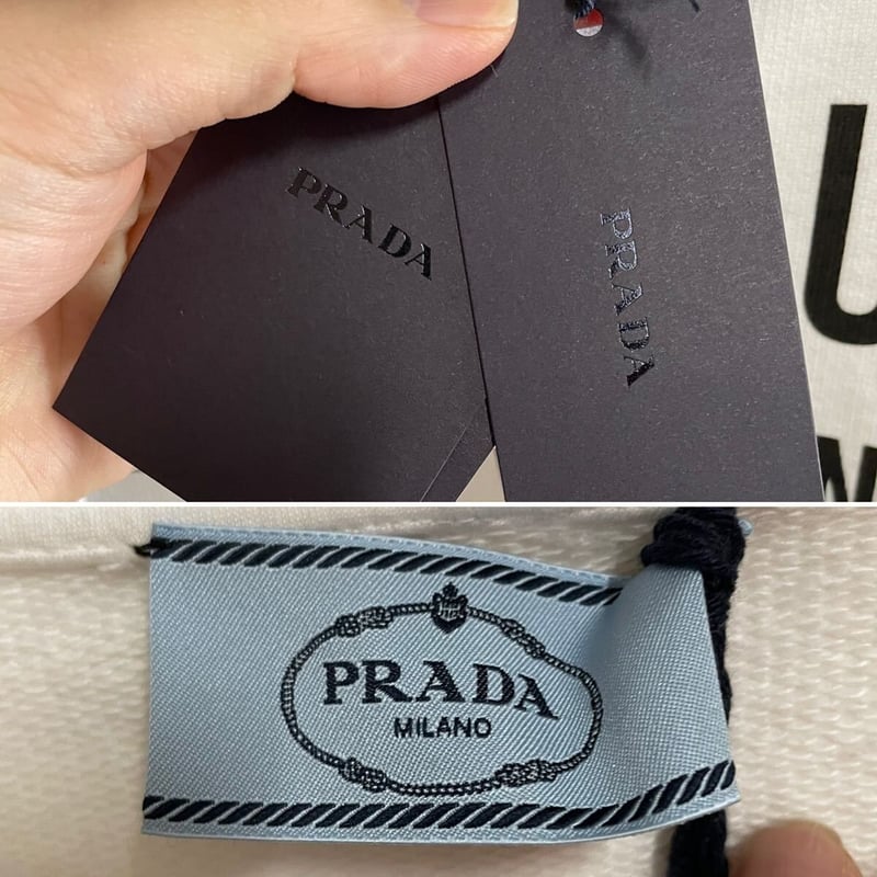 プラダ　PRADA 正規品　パーカー　フーディー　S