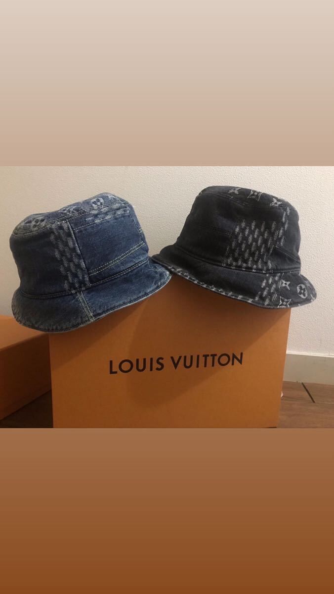 新品 Louis Vuitton NIgo ルイヴィトン コラボ デニム バケットハット ...
