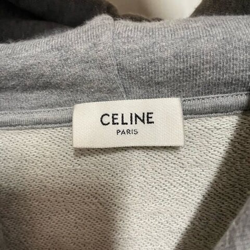 貴重XLサイズ☆CELINE セリーヌ スタッズ付き ブランドロゴ ルーズ