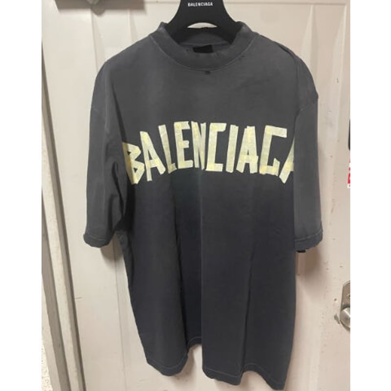 新品☆BALENCIAGA Tape Type Tシャツ Medium Fit ヴィンテージ...