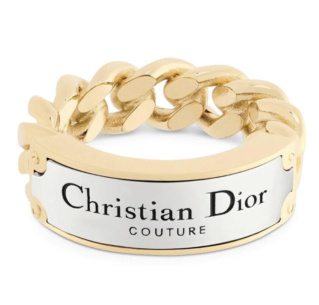 新作☆DIOR MEN ディオール CHRISTIAN DIOR COUTURE チェーンリン...