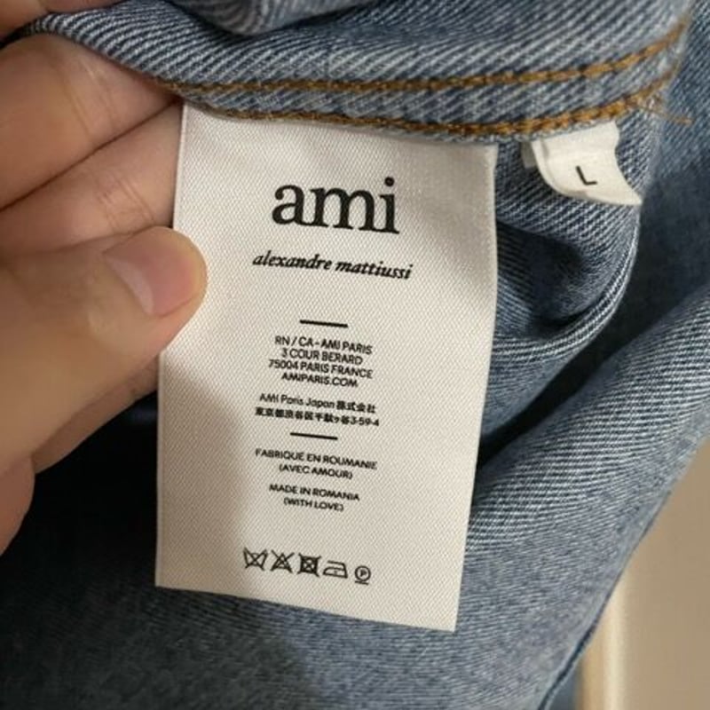 ami    新品   タグ付