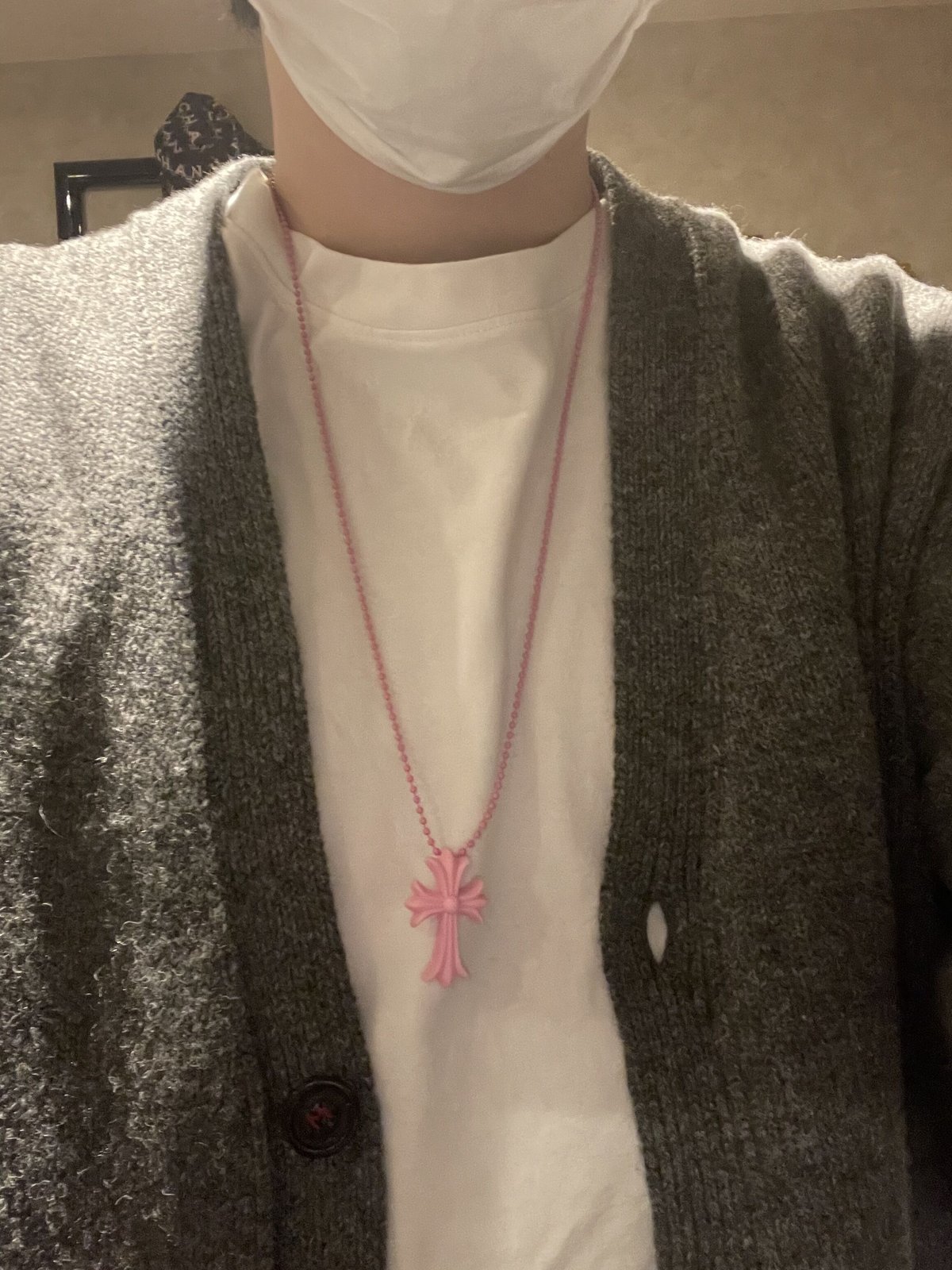 CHROME HEARTS ラバーネックレス グリーン